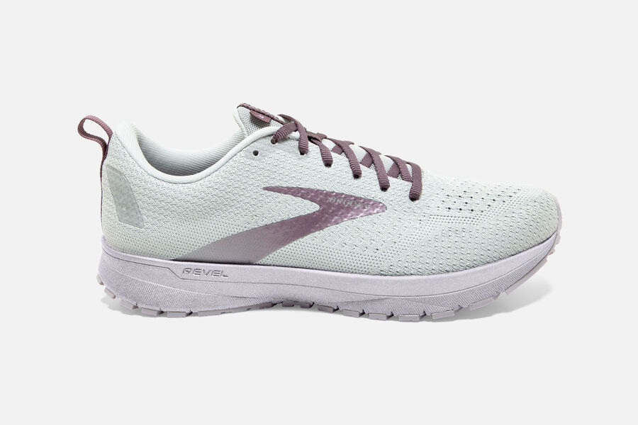 Brooks Revel 4 Road Löparskor Dam - Vita - 1765-MEBYH